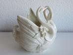 Vintage witte zwanen bloempot Ardalt Lenwile Artware, Ophalen, Binnen, Zo goed als nieuw, Overige vormen