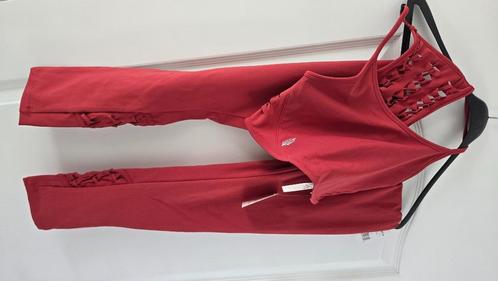 NIEUW - Prachtige yoga legging en top van Free People, Kleding | Dames, Sportkleding, Nieuw, Yoga, Maat 36 (S), Rood, Ophalen of Verzenden