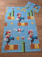 Super Mario dekbedovertrek (dubbelzijdig), Dekbedovertrek, Ophalen of Verzenden, Zo goed als nieuw, Jongetje of Meisje