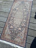 Perzisch tapijt, zijde, handgeknoopt, 126x60cm, Ophalen of Verzenden