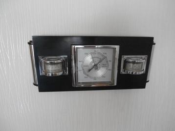 Vintage Weerstation   Thermometer Barometer Hygrometer beschikbaar voor biedingen