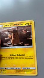 Pokémonkaart detective pikachu, Hobby en Vrije tijd, Verzamelkaartspellen | Pokémon, Ophalen of Verzenden