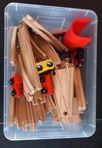 Ikea houten treinbaan, Kinderen en Baby's, Speelgoed | Houten speelgoed, Ophalen of Verzenden, Gebruikt, Overige typen