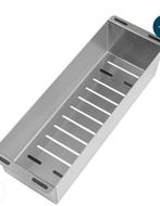 Lorreine Colan RVS Inzetbak, Huis en Inrichting, Keuken | Keukenelementen, Ophalen, Minder dan 50 cm, Nieuw, Minder dan 100 cm