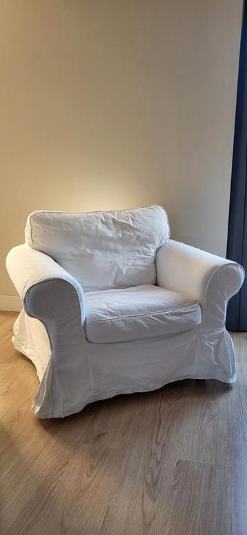 Ikea Ektorp stoel - witte hoes - afbeelding 1