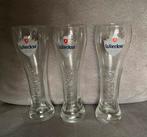 Drie Wieckse bierglazen, Ophalen of Verzenden, Zo goed als nieuw, Glas of Glazen, Overige merken