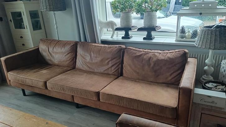 Be Pure Zits Bank & Fauteuil Set, Huis en Inrichting, Banken | Bankstellen, Gebruikt, Rechte bank, Vierpersoons of meer, 200 tot 250 cm