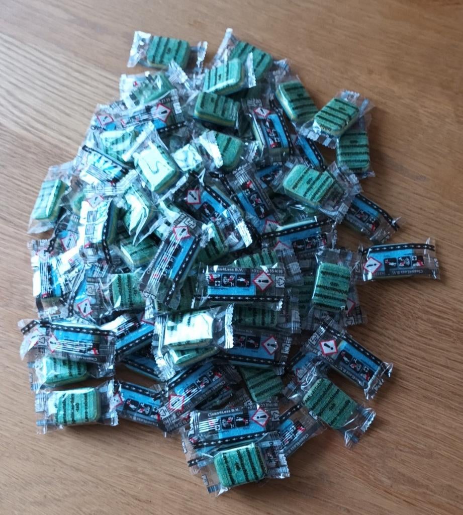 100 Vaatwastabletten - Nieuw in verpakking, Ophalen of Verzenden, Schoonmaakmiddel