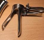 Roestvrijstalen speculum / eendenbek - medisch instrument, Ophalen of Verzenden, Gebruikt