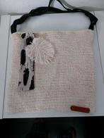 Zelfgehaakte Schoudertas veer, Sieraden, Tassen en Uiterlijk, Tassen | Schoudertassen, Ophalen of Verzenden, Nieuw