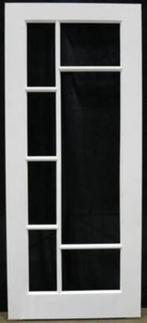 2x Luxe Skantrae MDF binnendeur type 1246, Nieuw, 80 tot 100 cm, Glas, Ophalen
