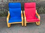 Twee Relaxfauteuils kinderen met Kussens, Ophalen, Gebruikt, Stoel(en)