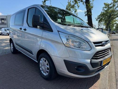 Ford Transit Custom 2.0 TDCI 130pk L1 H1 Trend Dubbel Cabine, Auto's, Bestelauto's, Bedrijf, Te koop, ABS, Achteruitrijcamera