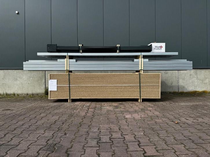 Entresolvloer Nieuw uit voorraad!! 8x5m - 3 meter onderzijde, Zakelijke goederen, Kantoor en Winkelinrichting | Magazijn, Stelling en Opslag