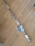 IKEA Grundtal RVS Stang + 5 Hangers - 120cm, Ophalen, 100 tot 150 cm, Nieuw, 100 tot 125 cm