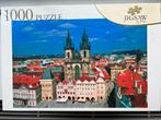 Legpuzzel Tynkerk in Praag - 1000 stukjes, Ophalen of Verzenden, 500 t/m 1500 stukjes, Gebruikt, Legpuzzel