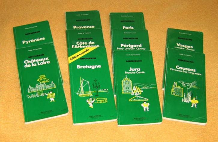 FRANKRIJK - Diverse Michelin - Guide Vert (26 x 12 cm), Boeken, Reisgidsen, Zo goed als nieuw, Reisgids of -boek, Europa, Overige merken