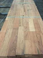 Hardhout–Sapupira-balken–onderregels–kozijnhout-95x120mm, Tuin en Terras, Ophalen, Nieuw, Hardhout, 250 cm of meer