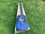 Phoenix Akoestische Western Gitaar - Blue Sunburst, Ophalen, Gebruikt, Western- of Steelstringgitaar