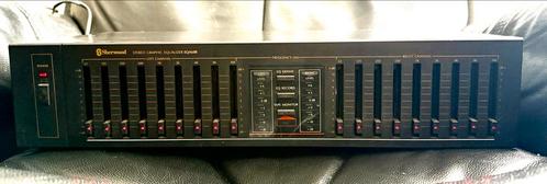 Sherwood EQ-460B Stereo Equalizer, Audio, Tv en Foto, Versterkers en Receivers, Gebruikt, Stereo, Overige merken, Ophalen of Verzenden