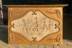“De triomf van Bacchus”grisailles, olieverf op paneel., Ophalen