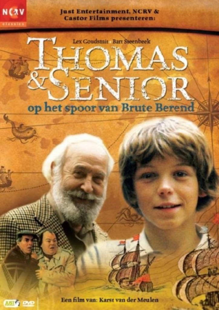 dvd Thomas en Senior op het Spoor van Brute Berend, Cd's en Dvd's, Dvd's | Kinderen en Jeugd, Gebruikt, Film, Avontuur, Alle leeftijden