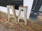 Industriële gietijzeren machine poten Hoog ca 62 cm, Antiek en Kunst, Antiek | Gereedschap en Instrumenten, Ophalen