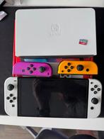 Switch OLED, Ophalen of Verzenden, Zo goed als nieuw, Met 3 controllers of meer, Switch OLED