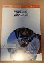 Moderne wiskunde werkboek 4A VMBO-GT, Boeken, VMBO, Wiskunde A, Nieuw, Ophalen of Verzenden