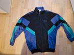 Vintage  ADIDAS trainings jasje unisex maat M, Kleding | Heren, Sportkleding, Maat 48/50 (M), Paars, Ophalen of Verzenden, Zo goed als nieuw