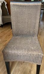 Oersterke Lloyd Loom stoelen, Huis en Inrichting, Stoelen, Ophalen, Riet of Rotan, Gebruikt, Bruin