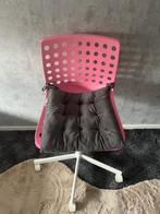 Bureaustoel, Huis en Inrichting, Bureaustoelen, Ophalen, Zo goed als nieuw, Roze, Bureaustoel