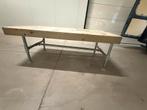 Steigerhout meubel set grey wash, Ophalen, Zo goed als nieuw, 25 tot 50 cm, Rechthoekig