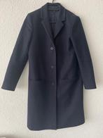 COS donkerblauwe jas wol cashmere, Kleding | Dames, Jassen | Winter, Maat 38/40 (M), COS, Zo goed als nieuw, Verzenden