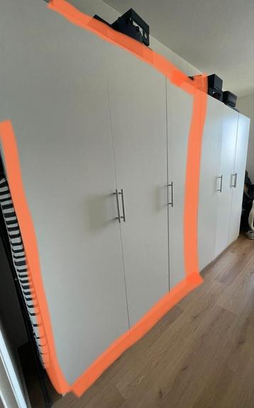 3x Ikea pax forsand doors 