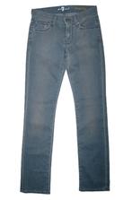 7 SEVEN FOR ALL MANKIND jeans, straight leg, grijs, Mt. S, Kleding | Dames, Spijkerbroeken en Jeans, Grijs, W28 - W29 (confectie 36)