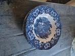 5 enoch wedgwood borden blauw, Antiek en Kunst, Ophalen of Verzenden