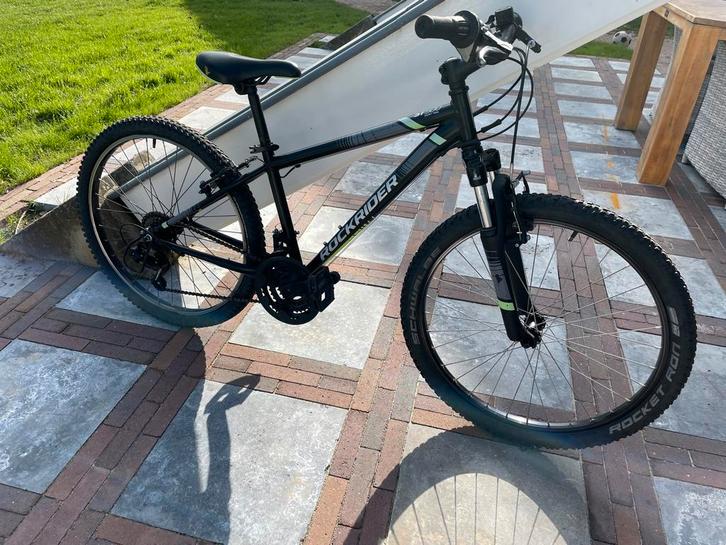Rockrider ST520 24 inch Mountainbike, Fietsen en Brommers, Fietsen | Crossfietsen en BMX, Gebruikt, 24 inch of meer, Aluminium