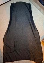 Zwarte Geribbelde Sjaal - 1,76m x 1,13m, Ophalen of Verzenden, Zo goed als nieuw