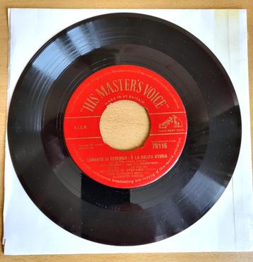 Giuseppe di Stefano ‎– Lamento DI Federico - HMV 7R116 beschikbaar voor biedingen