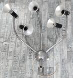 5 armige lamp - jaren 60, Huis en Inrichting, Ophalen, Gebruikt, Metaal, Jaren 60