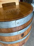 IJSBAD | DOMPELBAD | 330L Eikenhouten wijnvat | BADENVAT, Tuin en Terras, Regentonnen, 150 liter of meer, Ophalen, Zo goed als nieuw