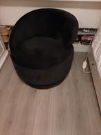 Draaistoel zwart, Huis en Inrichting, Fauteuils, Ophalen, Zo goed als nieuw, Minder dan 75 cm, 50 tot 75 cm