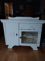 Wit geverfd theekastje, Gebruikt, Minder dan 100 cm, 25 tot 50 cm, 50 tot 100 cm