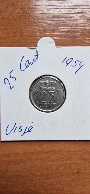 25 cent jaar 1954