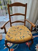 stoel met geborduurde zitting, Ophalen, Gebruikt, Bruin, Eén