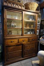 Apothekers kast/vitrine kast, Ophalen, Gebruikt, Stoer, 200 cm of meer