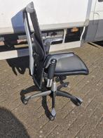 Hag H09 Excellence 9321 design / directie bureaustoel leer, Huis en Inrichting, Bureaustoelen, Zwart, Hag / Flokk, Ophalen of Verzenden