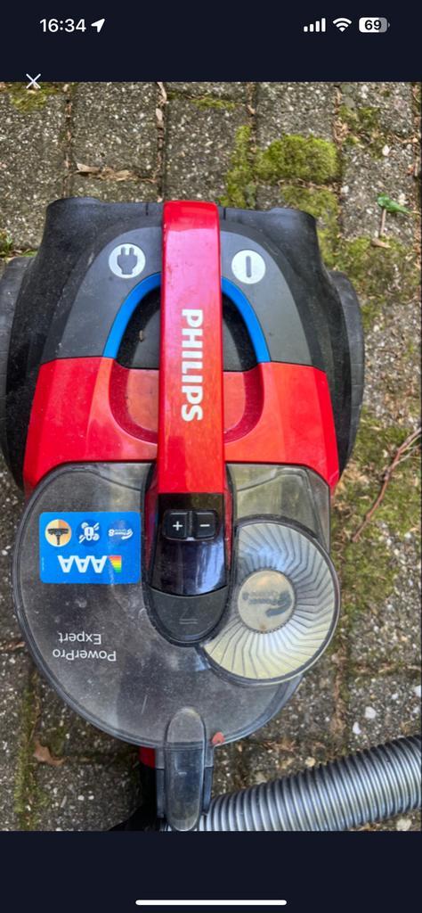 Philips PowerPro Expert stofzuiger, Witgoed en Apparatuur, Stofzuigers, Zo goed als nieuw, Stofzuiger, Minder dan 1200 watt, Ophalen of Verzenden