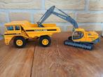 VOLVO 540 dumper en Volvo-kraan EC210 grondverzet, Ophalen of Verzenden, Zo goed als nieuw, Hijskraan, Tractor of Landbouw